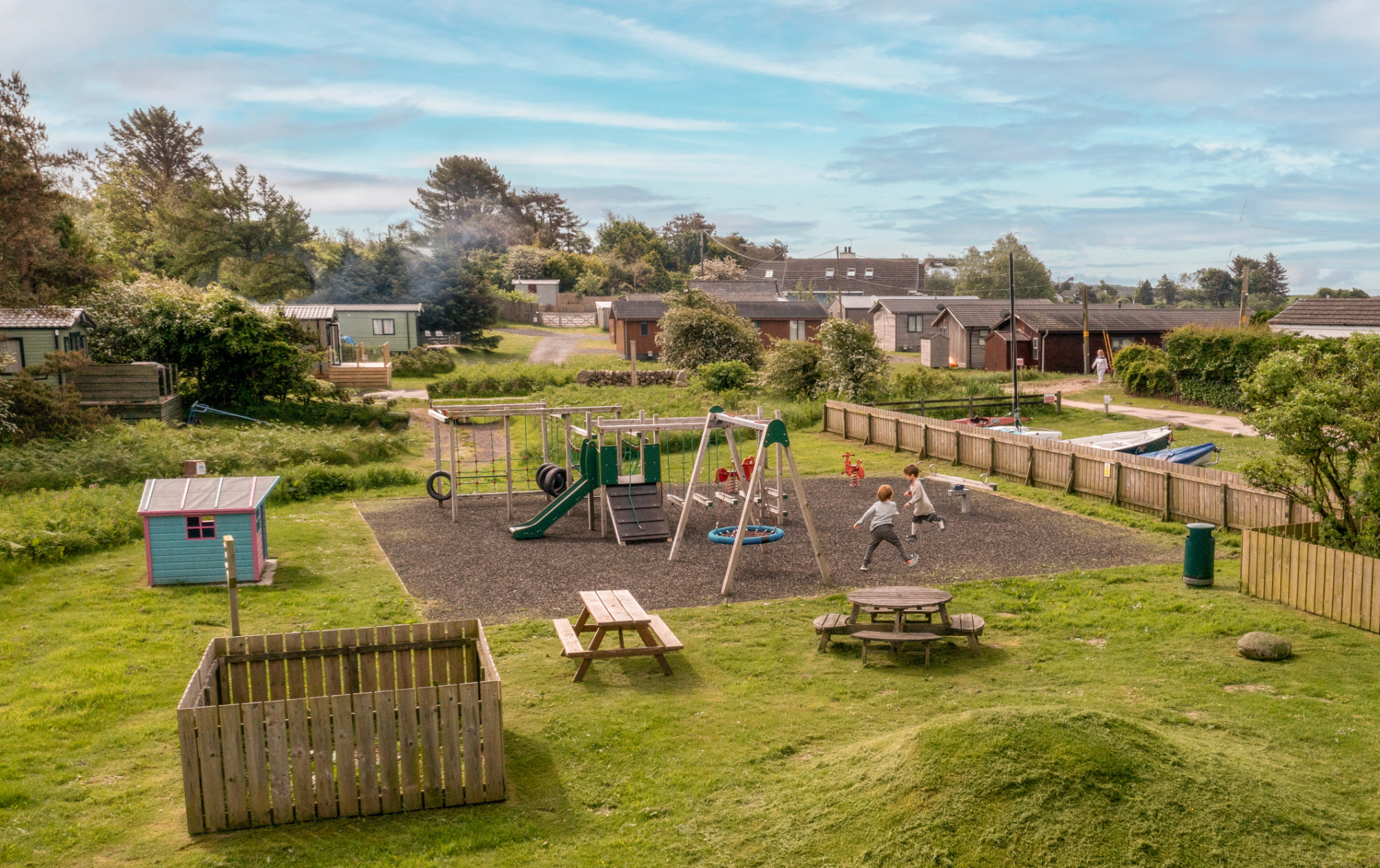 Playground at Sandgreen Caravan Park
