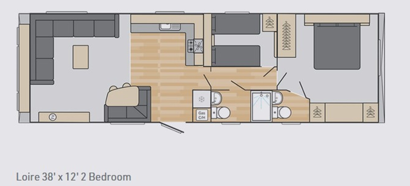 Swift Loire floorpan