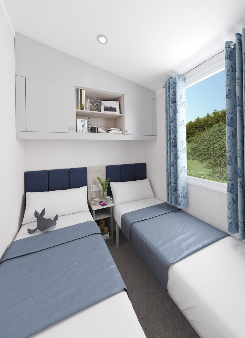Swift Loire twin bedroom