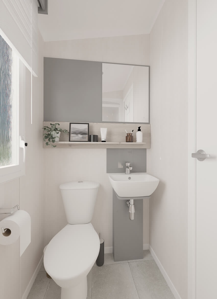 Swift Loire wash room