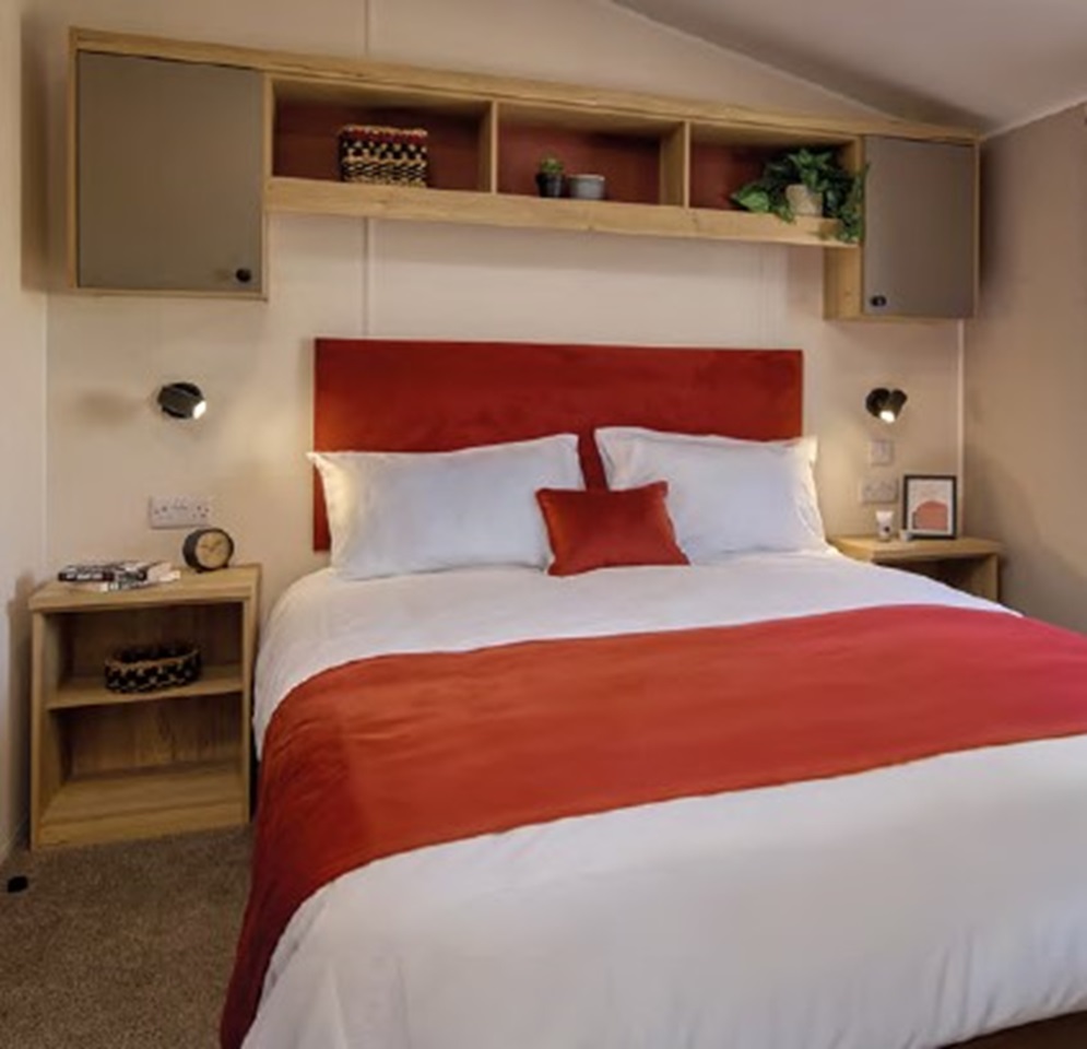 Willerby Rio master bedroom