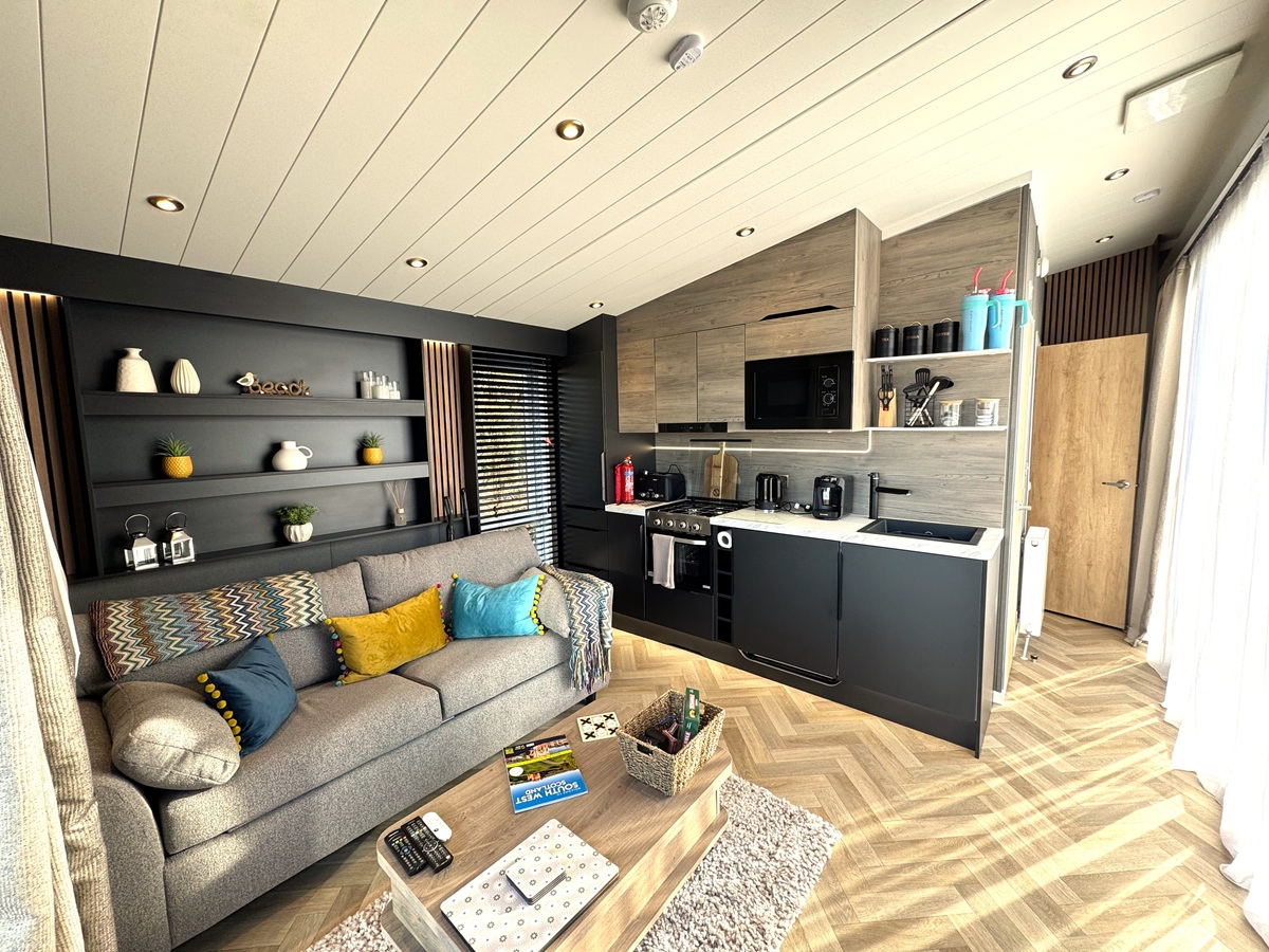 The Wee Yin living area and kitchen