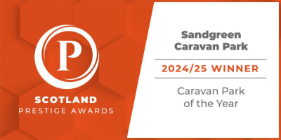 Prestige Awards winner caravan park of the year badge