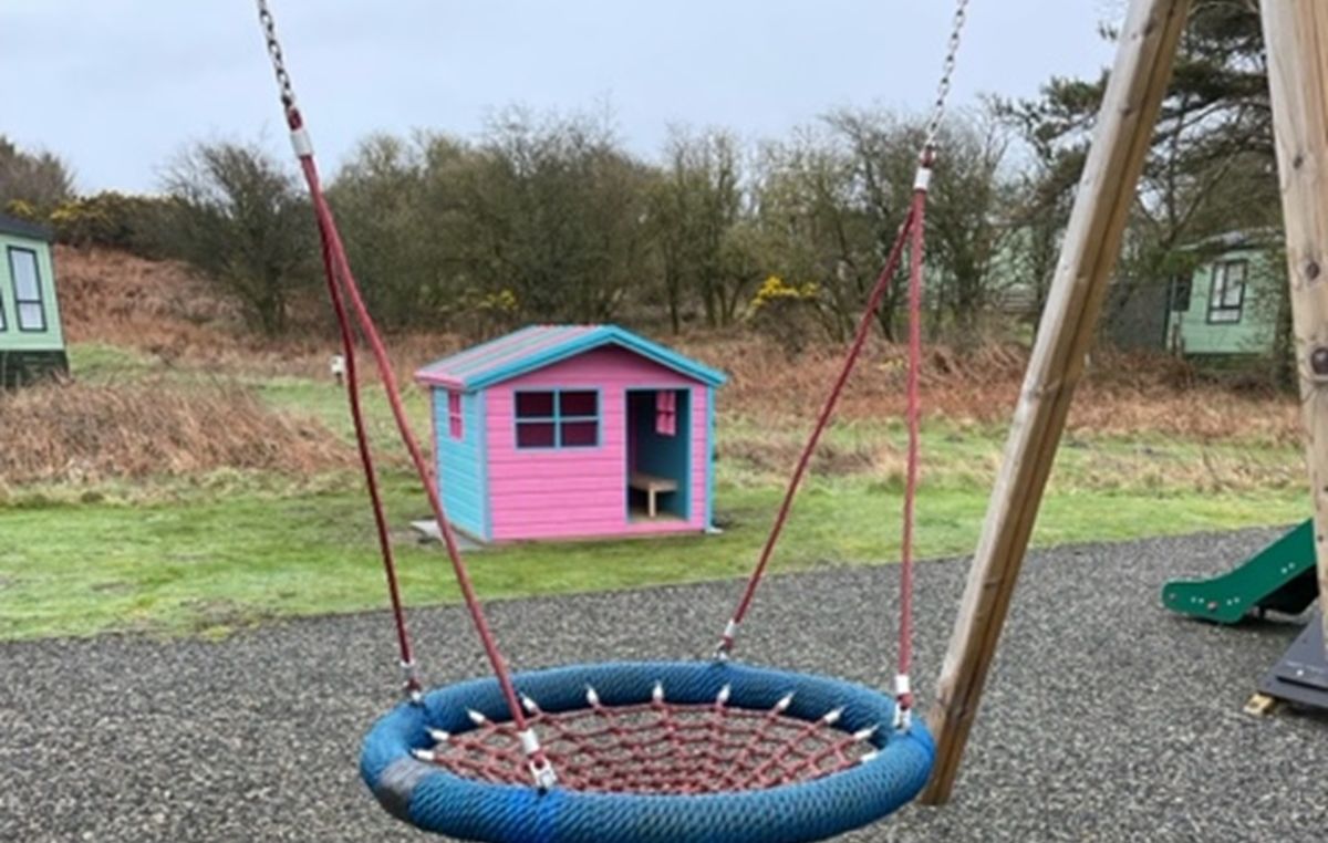 Play park at Sandgreen Caravan Park