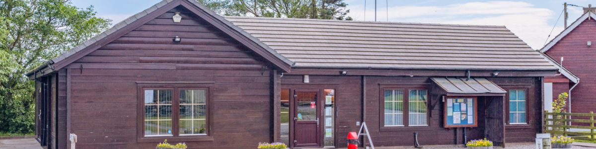 Office and reception at Sandgreen Caravan Park