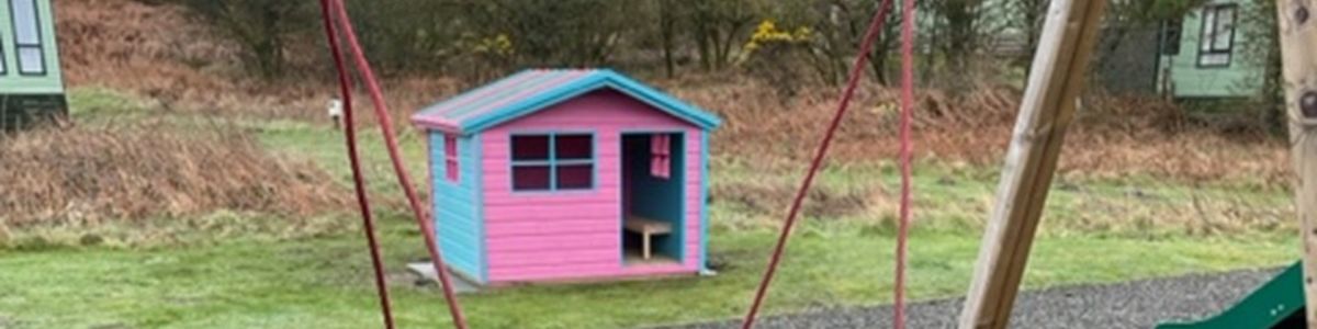 Play park at Sandgreen Caravan Park